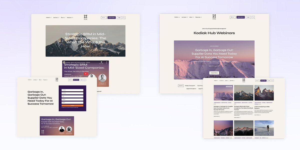 Case study: HubSpot CMS and HubDB Kodiak Hub & Growth London