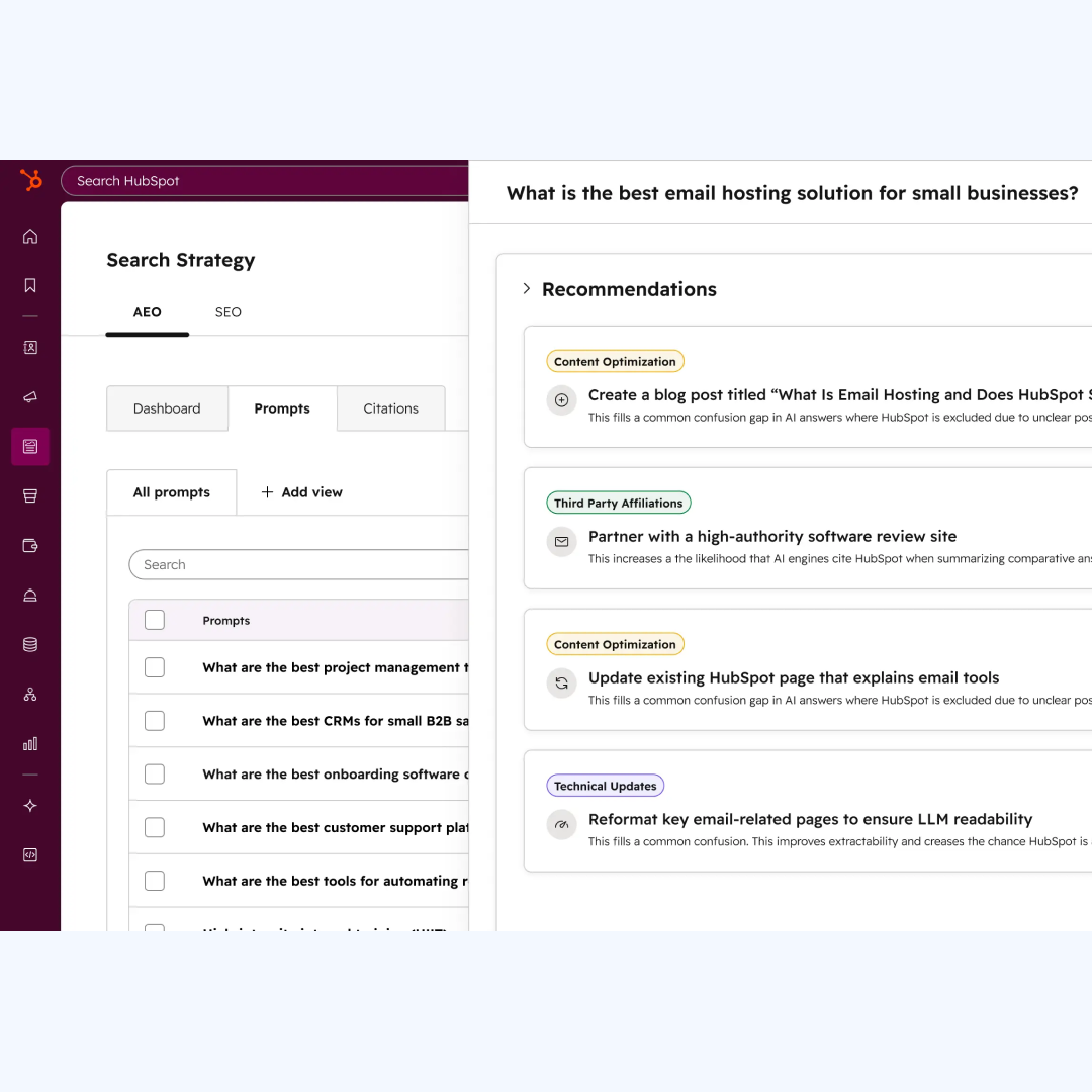 Growth-London-HubSpot-for-marketing-AEO-recommendations