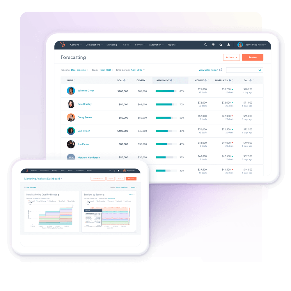 HubSpot implementation and onboarding