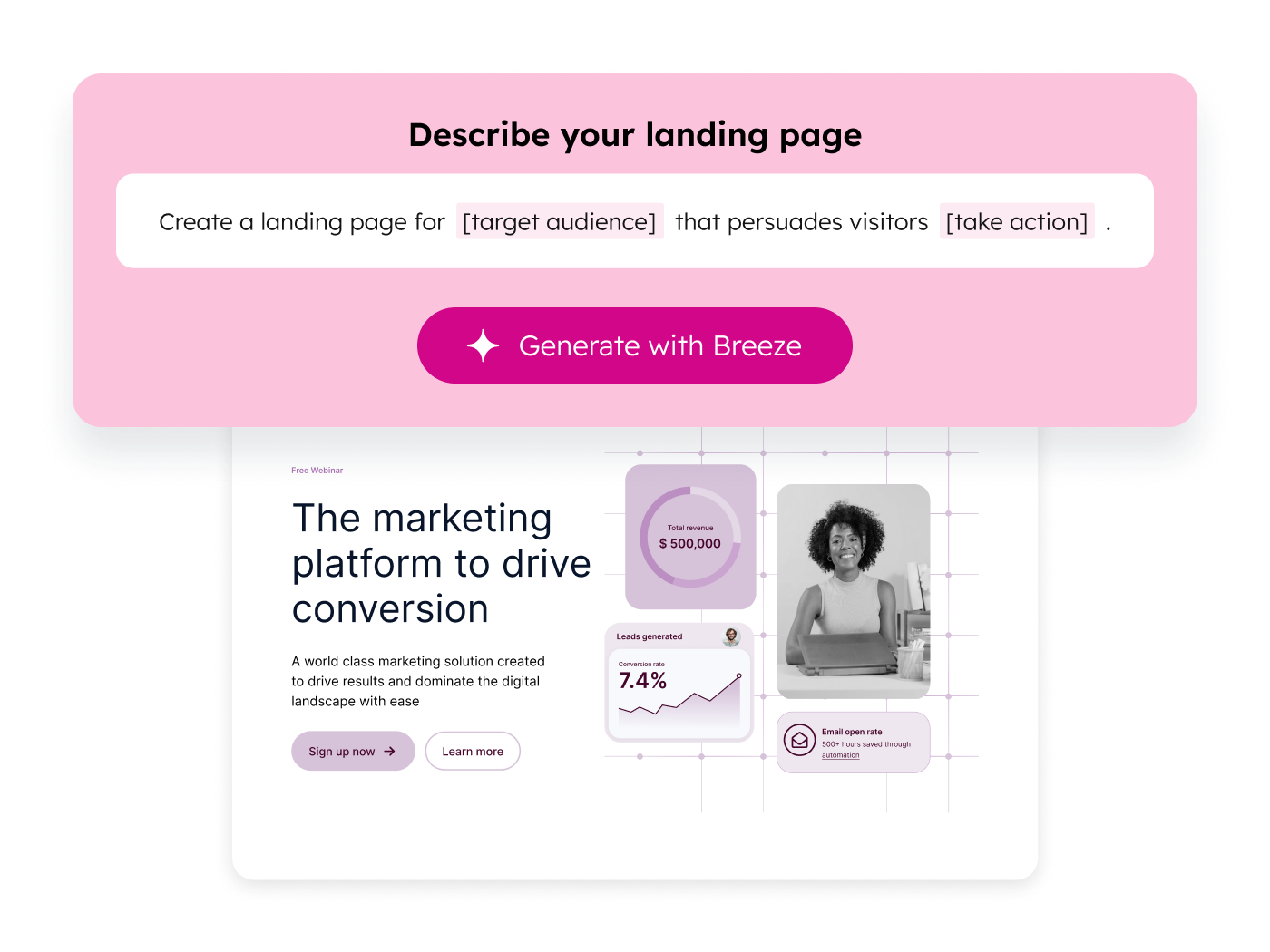 HubSpot Campaign Microsites